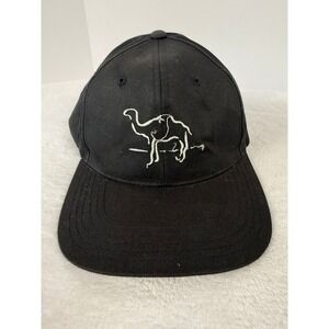Camel Cigarettes Vintage Joe Camel Snapback Hat Black Promo Cap